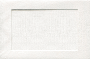Greeting Cards & Envelopes, SMALL, 3x5", Rectangular opening, 10/pk, WHITE<br><font color=red>30% off</font>