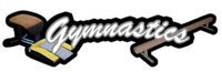 Gymnastics, Sport Topper, scrapbook sticker (Stamping Station)