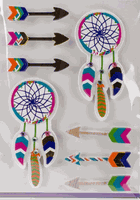 Handmade 3D Big Icon, Dreamcatcher, scrapbook stickers (Multicraft)