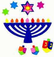 Hannukah, scrapbook stickers (Sandylion)<br><font color=red>50% off</font>