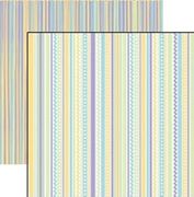 Happy Easter Collection, Easter Ribbons, double-sided, Shimmer, scrapbook paper (Reminisce)