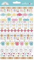 Happy Healing icons, 3D puffy scrapbook stickers (Doodlebug)