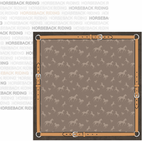 Horseback Riding Addict, equestrian double-sided scrapbook paper (Scrapbook Customs)