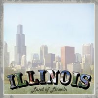 Illinois Vintage, States scrapbook paper (Stamping Station)