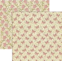 In Bloom, The Butterfly Effect, double-sided scrapbook paper (Reminisce)
