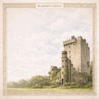 Ireland, Blarney Castle, scrapbook paper (Scrapbook Customs)