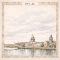 Ireland, Dublin, scrapbook paper (Scrapbook Customs) 