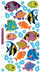 Jelly Fish, scrapbook stickers (Sticko) <br><font color=red>25% off</font> 