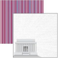 July 4th & Washington DC Collection, The Lincoln Memorial & All American, double-sided scrapbook paper (Reminisce)