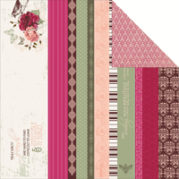 Lady Rose Collection, Georgie Girl, double-sided scrapbook paper (Kaisercraft)<br><font color=red>50% off</font>