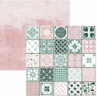 Lily & Moss Collection, Pink Plaster, double-sided, scrapbook paper (Kaisercraft)<br><font color=red>25% off</font>