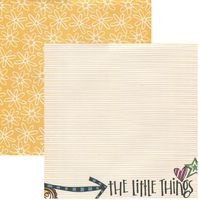 Live out Loud Collection, The Little Things, double-sided scrapbook paper (Reminisce)<br><font color=red>50% off</font>