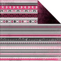 Love Notes Collection, Together, double-sided scrapbook paper (Kaisercraft)<br><font color=red>50% off</font>