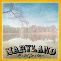 Maryland Vintage, States scrapbook paper (Stamping Station)