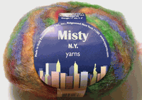 Misty Yarn, Fuchsia Plum, specialty knit & crochet yarn (NY Yarns)<br><font color=red>Close Out<br>50% off</font>