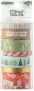 Mittens & Mistletoe, Christmas Washi Tape, pack of 7 rolls, scrapbook (Crate Paper)<br><font color=red>25% off</font>
