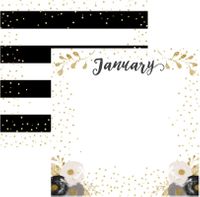 Months of the year, scrapbook papers<br>(15_choices)