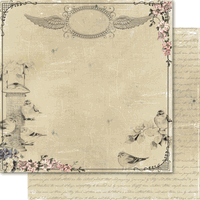 Mother Nature Collection, Bird Flock, double-sided, scrapbook cardstock (Ruby Rock-It)<br><font color=red>50% off</font>