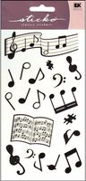 Music Notes, scrapbook stickers (Sticko) <br><font color=red>33% off</font>
