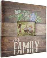 My Family, Expressions Scrapbook Album, Post Bound Album w/Window 12"x12" (MBI)