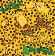 My Jungle Safari Collection, Little Animals, Self-adhesvie DieCut Stickers, 12x12", scrapbook stickers (Reminisce)
