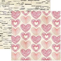 My Story Collection, Heartstrings, double-sided Valentine & Love scrapbook paper (My Minds Eye)<br><font color=red>50% off</font>