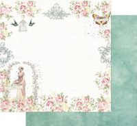 My Sweet Collection, To My Sweet, double-sided, scrapbook paper (Prima Marketing)<br><font color=red>25% off</font>