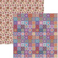 Namaste Collection, Breathe, yoga, double-sided, scrapbook paper (Reminisce)<br><font color=red>25% off</font>