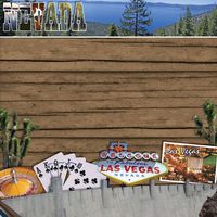 Nevada, Las Vegas, Travel, States, scrapbook paper (Stamping Station)