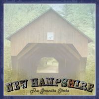 New Hampshire Vintage, States scrapbook paper (Stamping Station)