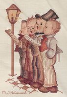 Quartet, 9x12", Hummel cross stitch kit (Needle Treasures, JCA)<br><font color=red>VERY RARE</font>