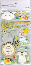 Hello Little One, 3D scrapbook stickers 4x7" (Recollections) 