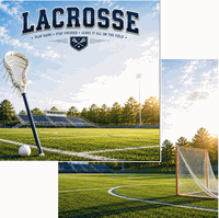 Lacrosse, DS scrapbook paper (Scrapbook Customs)