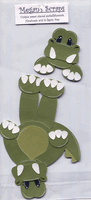 Dinosaur/Alligator scrapbook die cut (Megan's Scraps)<br><font color=red>50% off</font>