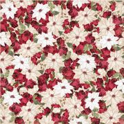 Poinsettia, Christmas scrapbook paper (American Crafts)<br><font color=red>25% off</font>