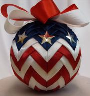 No Sew Ornament Kit, American Spirit (Quilt-Magic)