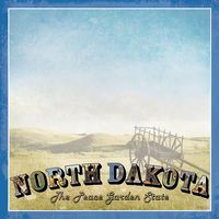 North Dakota Vintage, States scrapbook paper (Stamping Station)