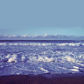 Ocean, scrapbook paper (Stamping Station)