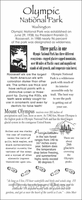 Olympic National Park, scrapbook stickers (It Takes Two)