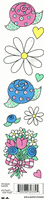 One Heart, One Mind, Flower, scrapbook stickers, 2 1/2" x 10 1/2"<br><font color=red>66% off</font>