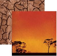 Open Road Collection, Tracks, double-sided scrapbook cardstock (Kaisercraft)<br><font color=red>50% off</font>