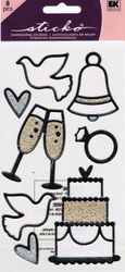 Wedding, Outline Icons, scrapbook stickers (Sticko)<br><font color=red>25% off</font>