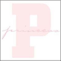 P is for Princess, Girl, scrapbook paper (Reminisce)