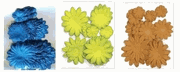 Paper flowers, mixed sizes, scrapbook, 60/pack (Kaisercraft)<br>(3_choices)<br><font color=red>28% off</font>