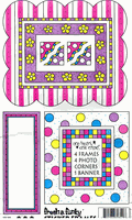 Pastel Fun, Fresh & Funky Sticker Frames, scrapbook stickers