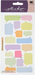 Pattern Captions, 4x7" scrapbook stickers (Sticko)<br><font color=red>50% off</font>