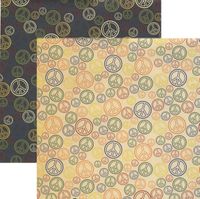 Making the Grade Collection, Peace Rocks, Double-sided, scrapbook paper (Reminisce)<br><font color=red>50% off</font>