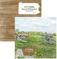 Pennsylvania - Gettysburg National Military Park, double-sided scrapbook paper (Scrapbook Customs)