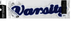 Pep Rally, Varsity, Blue, 3-D Embroidered Sticker (Jolee's Boutique)