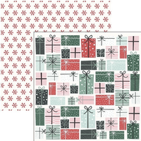 Peppermint Kisses Collection, Wrapped Up, Christmas double-sided, scrapbook paper (Kaisercraft)<br><font color=red>25% off</font>